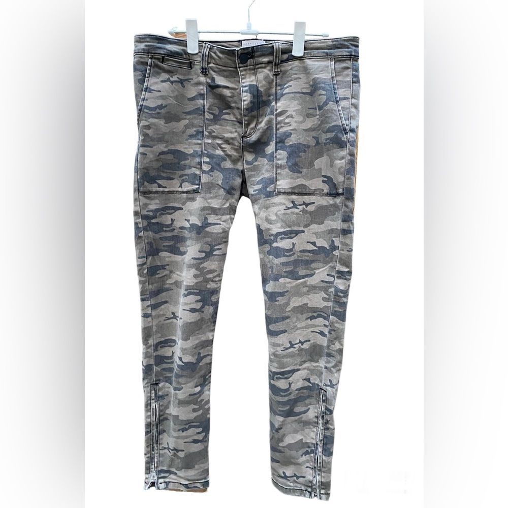 Sanctuary Standard Surplus Skinny Stretch Cotton Camo Jeans Size 31